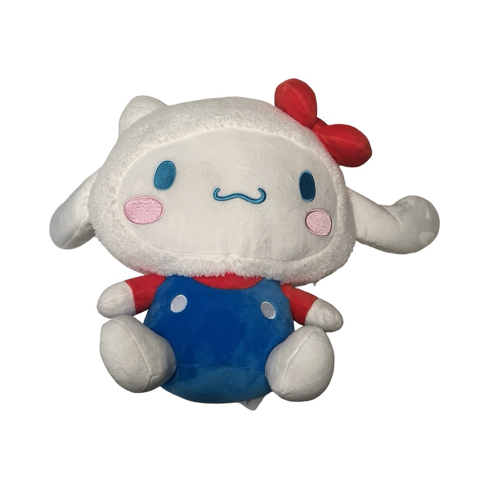 Sanrio Cinnamoroll Hello Kitty Costume Plush 11.8" Round 1‎ Exclusive SIL-34271